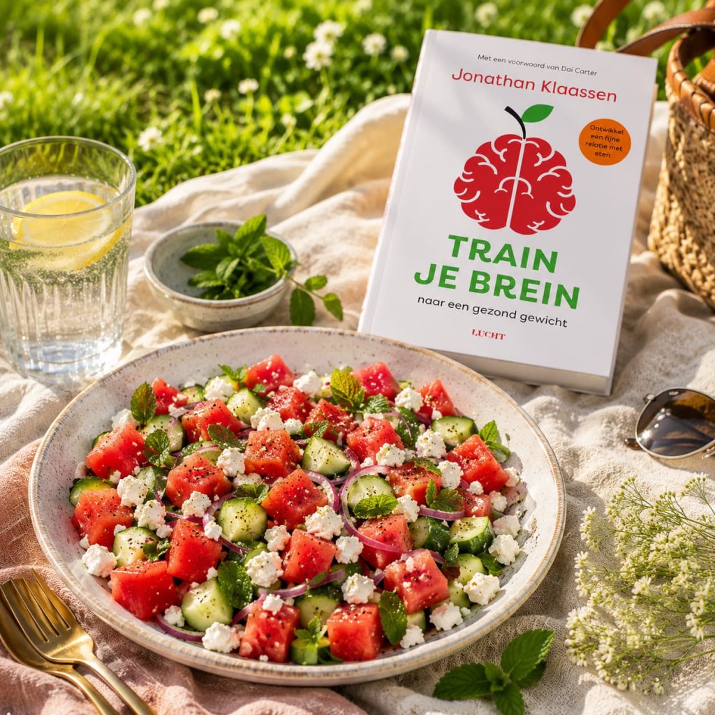 Watermeloen- feta salade I Jonathan Klaassen
